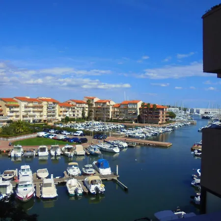 Appartement T2 Vue Mer Et Port,2 Balcons, Parking Prive Canet-en-Roussillon Exterior foto