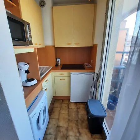Appartement T2 Vue Mer Et Port,2 Balcons, Parking Prive Canet-en-Roussillon Exterior foto
